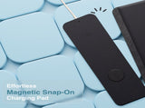 Laser Wireless Charging Desk Mat Black V1031-WC-MATB-792