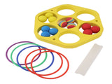 Ring Throw Pool Game Toy EVA Floating Foam with Balls for Kids Adults Water Sports Outdoor Party V1294-YM0703-3111230073111