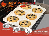 Mini Cupcake Pans, Jumbo Muffin Pan, Metal Reinforced Frame for Baking Giant Homemade Muffins, V1258-DP02-C-37