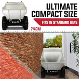 BAUMR-AG Mini Dumper Power Wheel Barrow Tracked Motorised Petrol Powered Wheelbarrow V219-BRWPWRBMRABP9