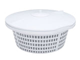 Swimming Pool Skimmer Basket with Handle Replacement Pool Filter Basket Skimmer Basket with Lid for V1294-YM0901-3111240197211