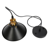 Wrought Iron Ceiling Lamp Simple Retro Industrial Style E27 Black Metal Cage Wrought Iron Hanging V1294-YM0523-3119220033011