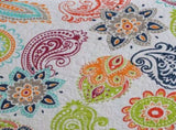 Embroidered Regal Lily Pattern 3 Pc Bedspread & Pillow Cover Set V745-AC080754Q13U