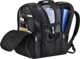 Heavy Duty X-Large Mesh Backpacks for Adults,Semi-Transparent college Backpacks with Rain cover for V1258-DP02-F-526