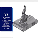 9500mAh Replacement Battery for Dyson V7 SV11 Animal Fluffy V178-66843