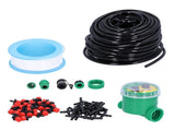 25m Drip Irrigation Kit DIY Automatic Timing Watering System for Garden Plant Flower V1294-YM0901-3111210118411