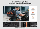 Tool Backpack, 64 Pockets, Heavy-duty Tools Storage Organizer Work Bags with Laptop Compartment & V952-GJBB1416INCHEILMT001V0