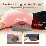 Graphene Heating Vibration Lumbar Massager, 3 in 1 Back Cushion, Lumbar Support Massage & Heat V1232-SHYYZ--001