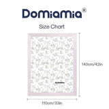 Domimia Thick Padded Minky Cotton Kids Blanket - 2.5 tog Wildflower Boquet DTK10102