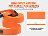 Heavy Duty Tow Strap Recovery Kit 85.1 mm x 9.1 m Tree Saver Winch Strap, Triple V952-DZDL3IN30FTJG2LACV0
