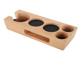 Wood Coffee Filter Tamper Holder Wooden Coffee Tamper Mat Stand for Home Cafe Restaurant Hotel V1294-YM0703-3118230076012