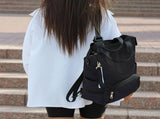 Travel Backpack Multifunctional Backpack Stylish Backpack Durable Travel Bag - Blue - Size L V1347-127-63515-BLU-L