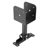 Heavy Duty Roof Riser Bracket Steel Versatile Rust Proof Pergola Roof Riser Beam Bracket for Terrace V1294-YM0901-3111240129011