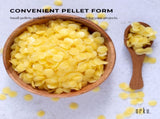 Orku 500g Organic Beeswax Pellets Yellow Tub - Cosmetic Grade Bees Wax Pastilles V238-SUPDZ-32852062011472