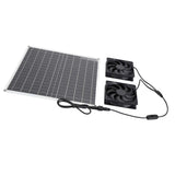 Solar Exhaust Fan High Efficiency Monocrystalline Solar Panel IP65 Waterproof 3000RPM Dual Solar V1294-YM0901-3114240035811