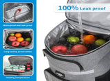 Insulated Cooler Backpack - Portable Outdoor Picnic and Beverage Bag with Bottle Opener V888-ELOSUNG10794