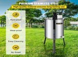 4 Frame Electric Honey Extractor Beekeeping 120 W Motor 2 Clear Lids V952-S-4XXDDYMJ0000001V3