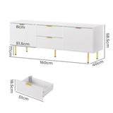 Levede 160cm Entertainment Unit TA1034