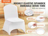 Stretch Spandex Folding Chair Covers, Universal Fitted Arched Front Cover, Removable Washable V952-100PCSGXBSYT00001V0