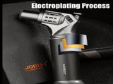 Red Jet Flame Torch Lighter, Wind-resistant Lighter, Refillable Butane Lighter, Electrician V1106-145-SIL-93714