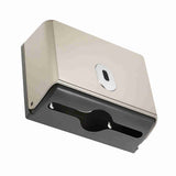 Wall-mounted Bathroom Tissue Dispenser Tissue Box Holder for Multifold Paper Towels V1294-YM0901-H18183CHG