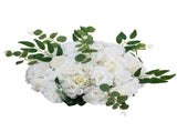 Flower Balls Arrangement Bouquet 10 PCS, 450 mm Diameter Artificial Flower Balls Wedding White Roses V952-ZSHQQXBS177IOA155001V0