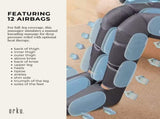 Orku Air Compression Leg Knee Foot Massager with Heat - Relaxation and Recovery V238-SUPDZ-41059817259088