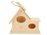 Wood Bird Nests Outdoor Birdhouse Breeding Box Bird Cage for Garden Backyard Balcony Decor V1294-YM0901-3111210123411
