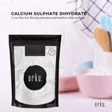 400g Calcium Sulphate Gypsum Powder - Food Grade Hydrous Sulfate V238-SUPDZ-40142253490256