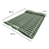 KILIROO Double Inflatable Camping Sleeping Pad with Pillow V227-5227715000101