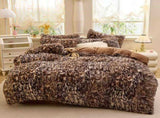 Tie-Dye Bedding Set Three-Piece Bedding Set Soft Bedding Trendy Bedding Home - Purple - green - Size V1102-114-52798-PUR-200-240CM