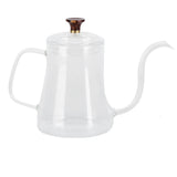 Glass Coffee Pot Swan Neck Thin Mouth Kettle HandMade Coffee Maker Pour Over Kettle V1294-YM0714-3118210220212