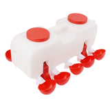 Automatic Chicken Waterer 10L Large Poultry Drinking Cups with 10pcs Bowls for Duck Goose V1294-YM0710-3111230252211