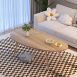 SOGA 2X 80x40cm Stone Pattern Living Room Nordic Coffee Table Modern Style TABLETEA13X2