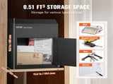 Through The Door Key Drop Box, Heavy Duty Steel Through the Door Mailbox with 1.8" 12" Key Lock, V952-CQXBX12616INYUG59V0