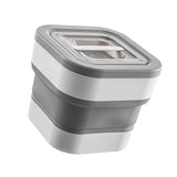 Rice Food Storage Containers Collapsible Dog Pet Cat Food Flour Storage Bin Leakproof Sealable V1294-YM0626-3118220327111