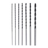7pc Extended 300mm Woodworking Drill Bit Set High Carbon Steel Bit For Deep Hole Drilling In V1366-AZ2-W-16807