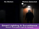 Connect Outdoor Wall Light Camera Twin Pack V1031-CSH-WLCAMT980