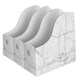 9X Sturdy Cardboard Magazine Holder Waterproof Magazine Storage Box Book Bins Desk File Holder V1366-AZ2-W-14651