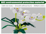 588 Pieces Flower Bouquet Building Kit Orchid Bonsai Building Blocks Set for Adults,Valentine's Day V1192-AZ-W-14450