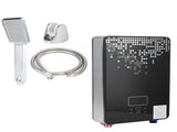 6500W 220V Instant Heating Electric Water Heater Digital Display with Shower Head Kit Black V1294-YM0901-3112210041511