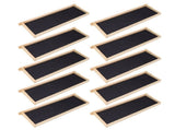10 Set Beehive Frames Foundations Kit Honey Bee Frames with Beeswax Coated Food Grade Foundation V1294-YM0901-3111230142611