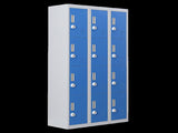12-Door Locker for Office Gym Shed School Home Storage - 3-Digit Combination Lock V63-838991