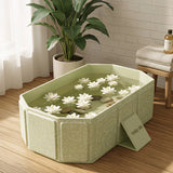 Foldable Bathtub Instant Setup, Folds 10,000 Times, Four-Layer Insulation, One Tub for Bathing, V1232-ZDDYP-001