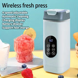New Wireless Portable Blender Cup 12 powerful blades for crushing ice, 4-speed settings for juices, V1232-BBZZJ-002