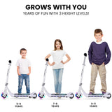 ROVO KIDS WhizKid Electric Scooter, Ages 5-11, Adjustable Height, AU Compliant, Lithium Battery, V219-TRNESCRVU1WA