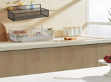 Kitchen Hanging Storage Rack Wall Mounted Storage Basket Punch Free Hanging Wall Organizer Baskets V1294-YM0710-3118230311712