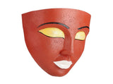 Resin Face Head Flowerpot Resin Wall Mounted Flowerpot for Indoor and Outdoor Garden Wall Decoration V1294-YM0523-220225DY03-3