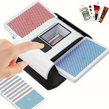 Automatic Card Shuffler, USB Rechargeable, One-Button Start, 2 Modes, Elevate Your Tabletop Game, V1232-XBQ-CD-001