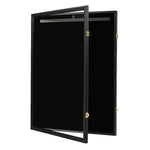 Wall Display/Case Lockable Rack 80cm Football Basketball Jersey Storage Box V63-840541